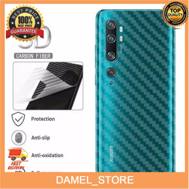 skin carbon stiker karbon garskin anti gores belakang redmi note 5A redmi note 5 pro 6 6 pro