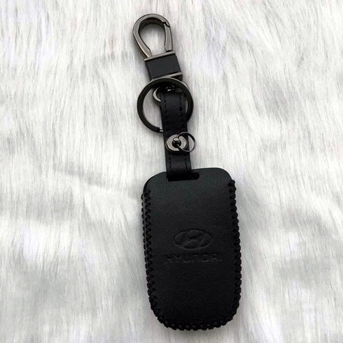 HYUNDAI Gantungan Sarung Dompet Kunci Remote Kulit