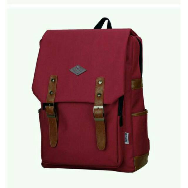  Korean  Style  Man Woman Bag Backpack Pria  Wanita Unisex Tas  