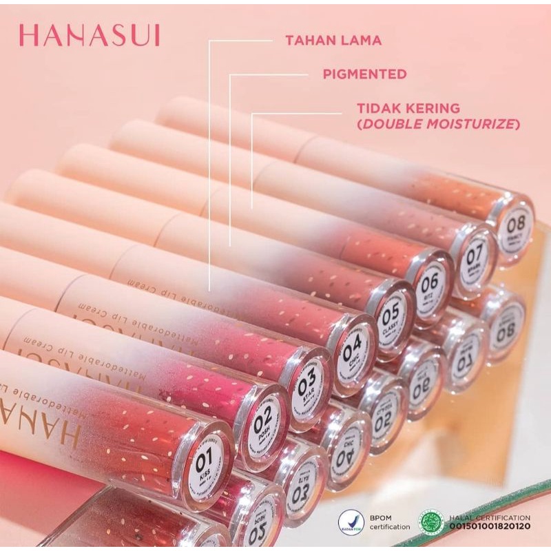 ☀️cahaya acc☀️hanasui lipcream