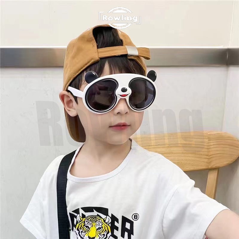 Rowling(ka-231)Kacamata Hitam Anak New Trend/Fashion Anak Terbaru PANDA kacamata hitam High Quality Import Kacamata Fashion