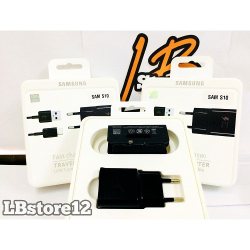CHARGER SAMSUNG TYPE C ORIGINAL 100% FAST CHARGING SAMSUNG S10 S10+
