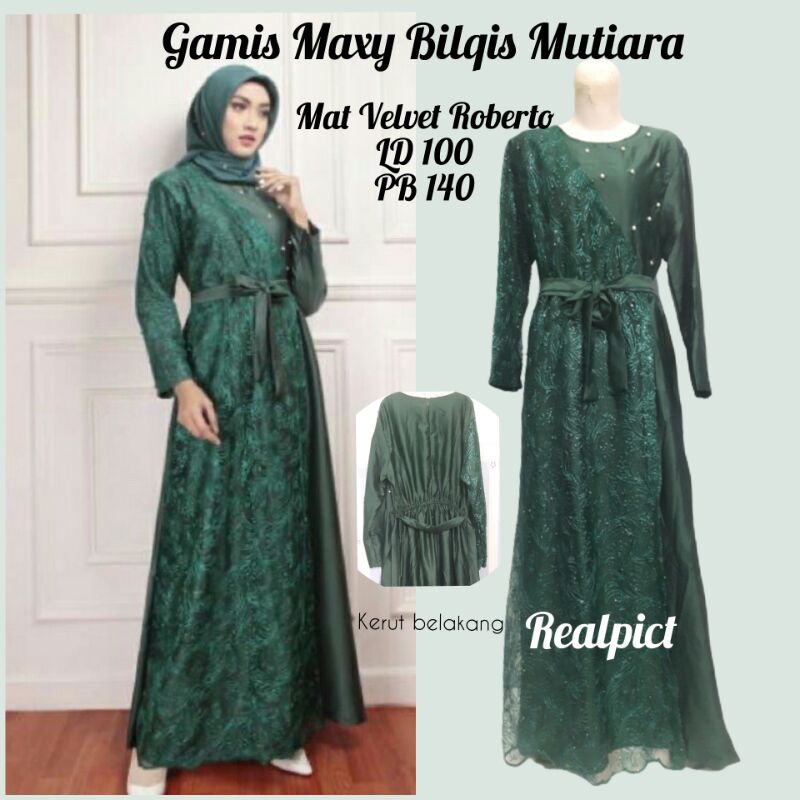 Gamis Maxy Bilqis Mutiara