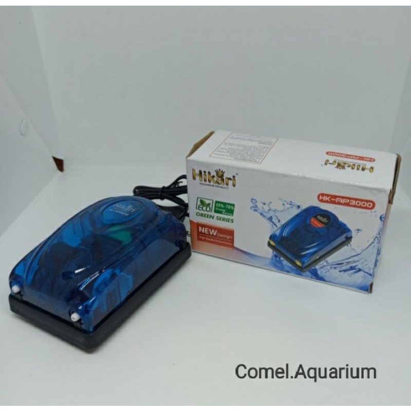 Hikari Air Pump/ Mesin Aerator 2 Lubang