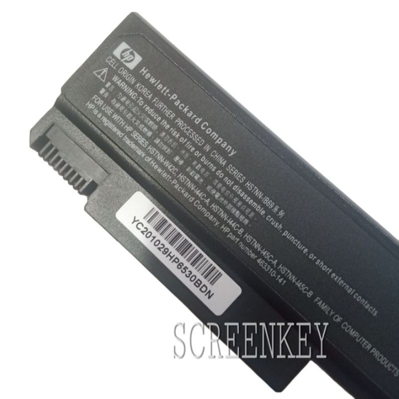 Baterai Laptop HP Elitebook 6930P 8440P  HSTNN-IB68 HSTNN-IB69 HSTNN-CB69 HSTNN-UB6 Original