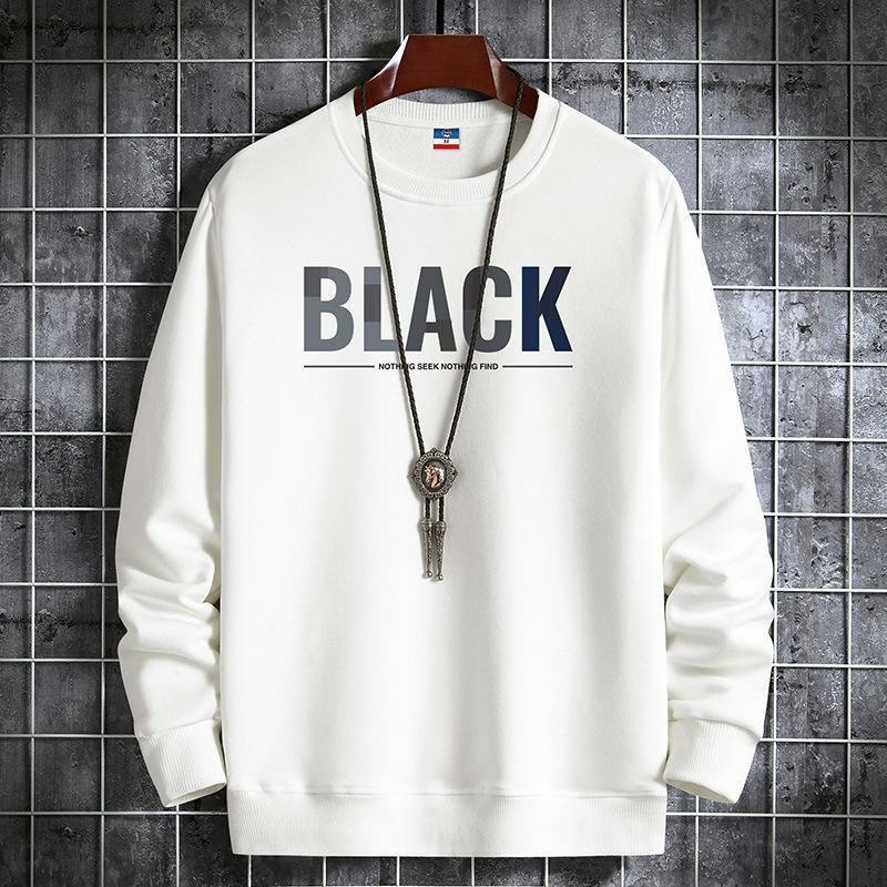 BISA COD-BAJU SWEATER BLACK/SWEATER TERLARIS/SWEATER PRIA DAN WANITA BISA PAKAI/SWEATER KEKINIAN