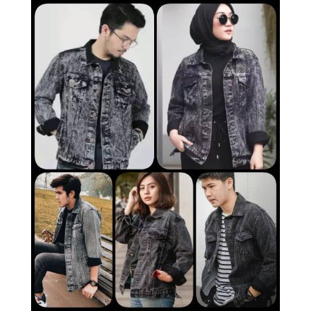 jaket snow black