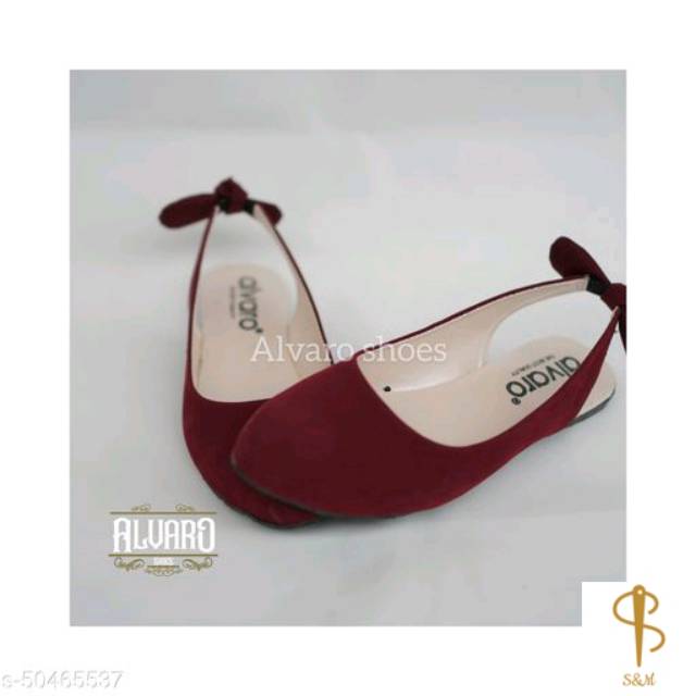 

Alvaro Flatshoes Pita Belakang Termurah