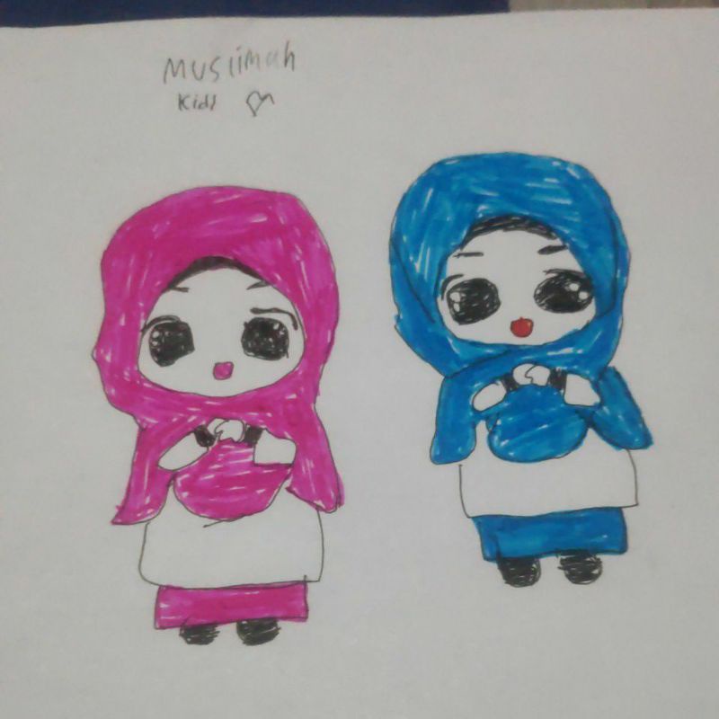 

lukisan comel jani dan rumi