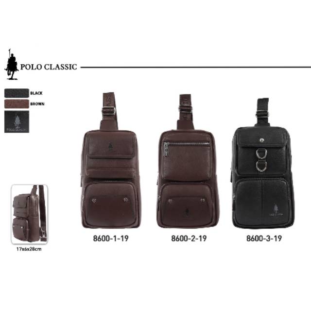 polo classic chest bag