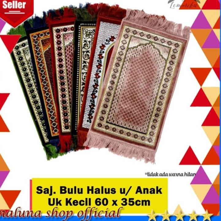 [KODE PRODUK KMMJK3587] Sajadah Turki Turkey Sajadah Bulu Aydin Kecil / Sajadah Muka Sajadah Tebal/ 