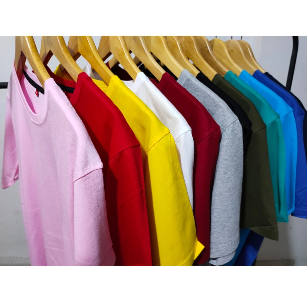 liso wear - Kaos Polos Pria Lengan Pendek | Kaos Seragam Kerah Bulat