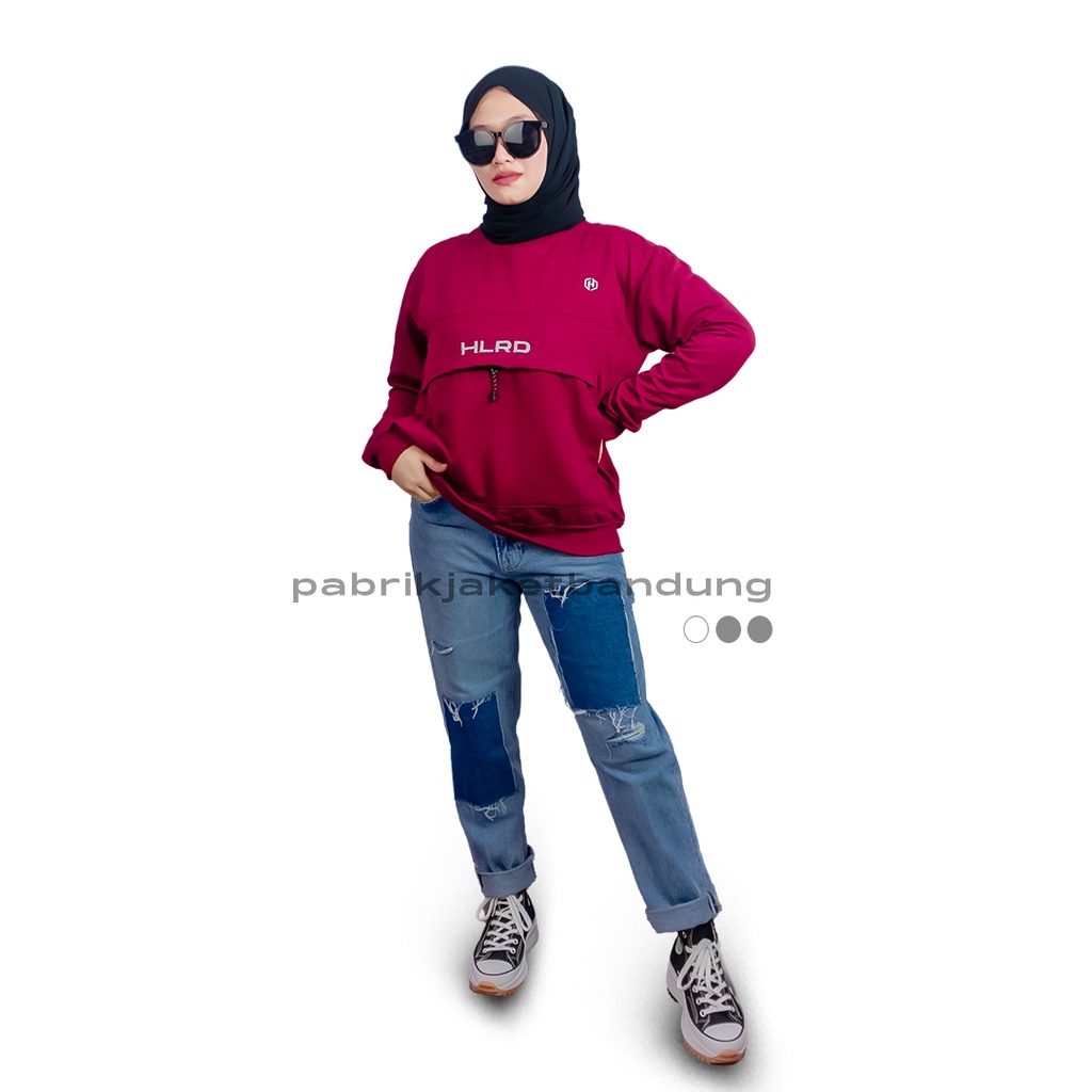 HOLYRIDER Sweatshirt Kagoule Maroon