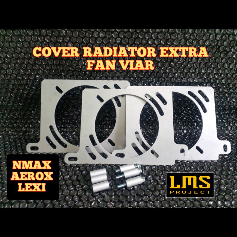 Cover Radiator Extra Fan Viar (Nmax.Aerox.Lexi)