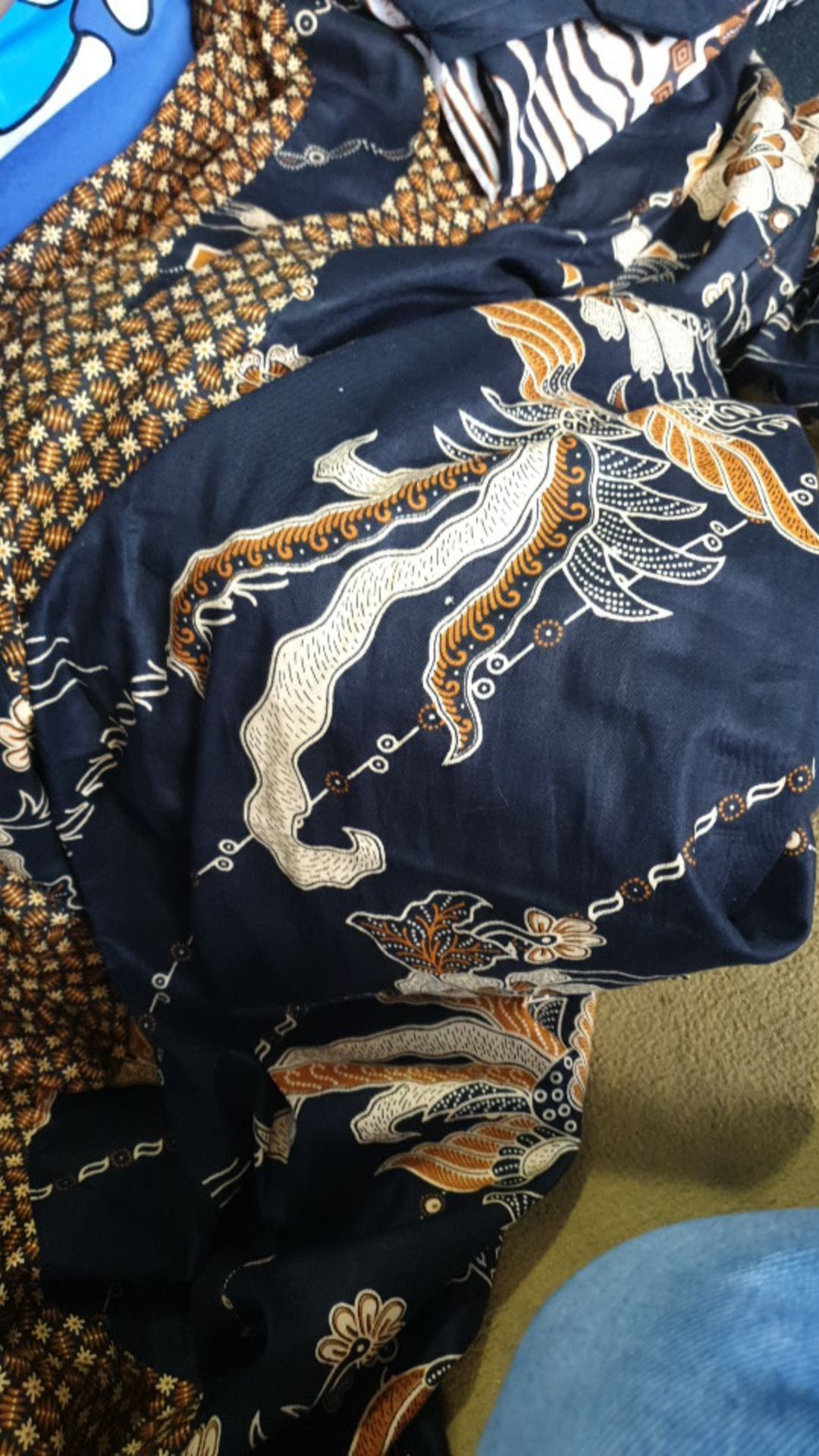 Gamis Batik Manggar, Padi,sekar,cantik,kubis,kipas,daun,kupu,nadine,gendis