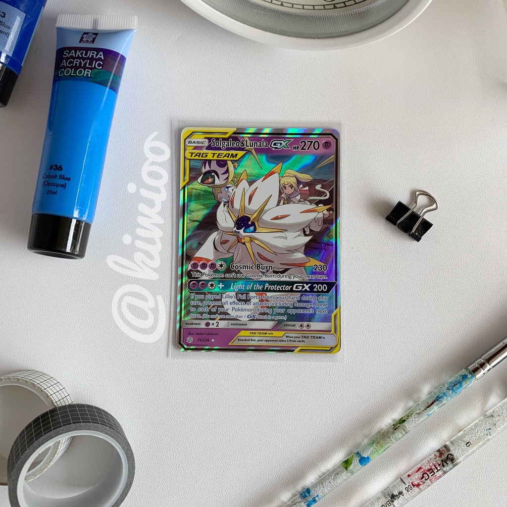 Pokemon Solgaleo & Lunala Tag Team GX - Cosmic Eclipse