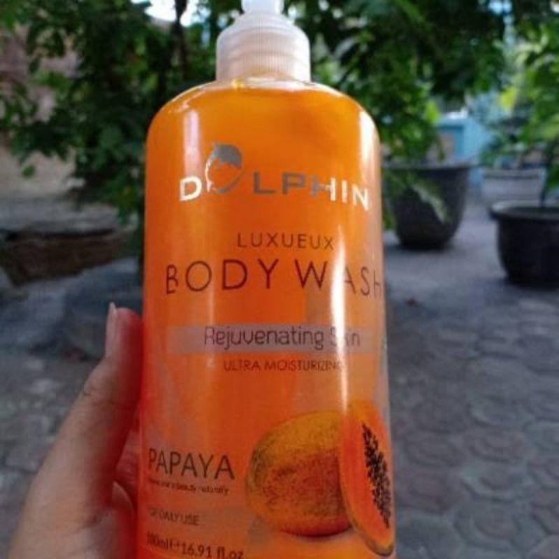 Sabun DOLPHIN PEPAYA Body Wash 500 ml