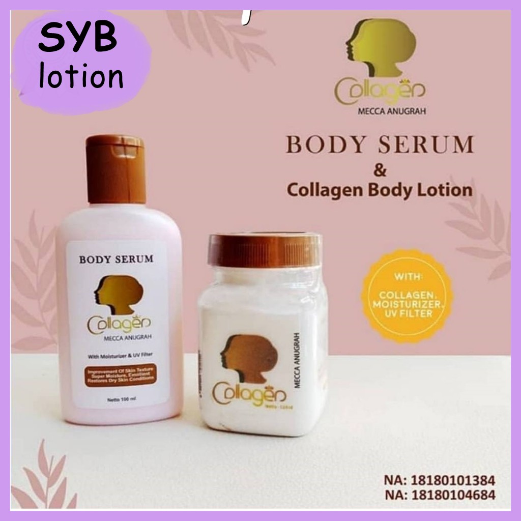 SYB BIBIT PEMUTIH LOTION, SABUN,BODY SCRUB,BODY SERUM,SABUN BATANG ORIGINAL BPOM