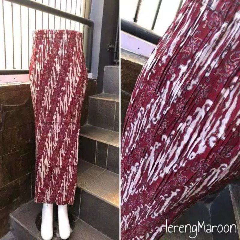 REAL PICT ROK PLISKET BATIK/ROK KEBAYA/ROK MODERN/ROK PESTA