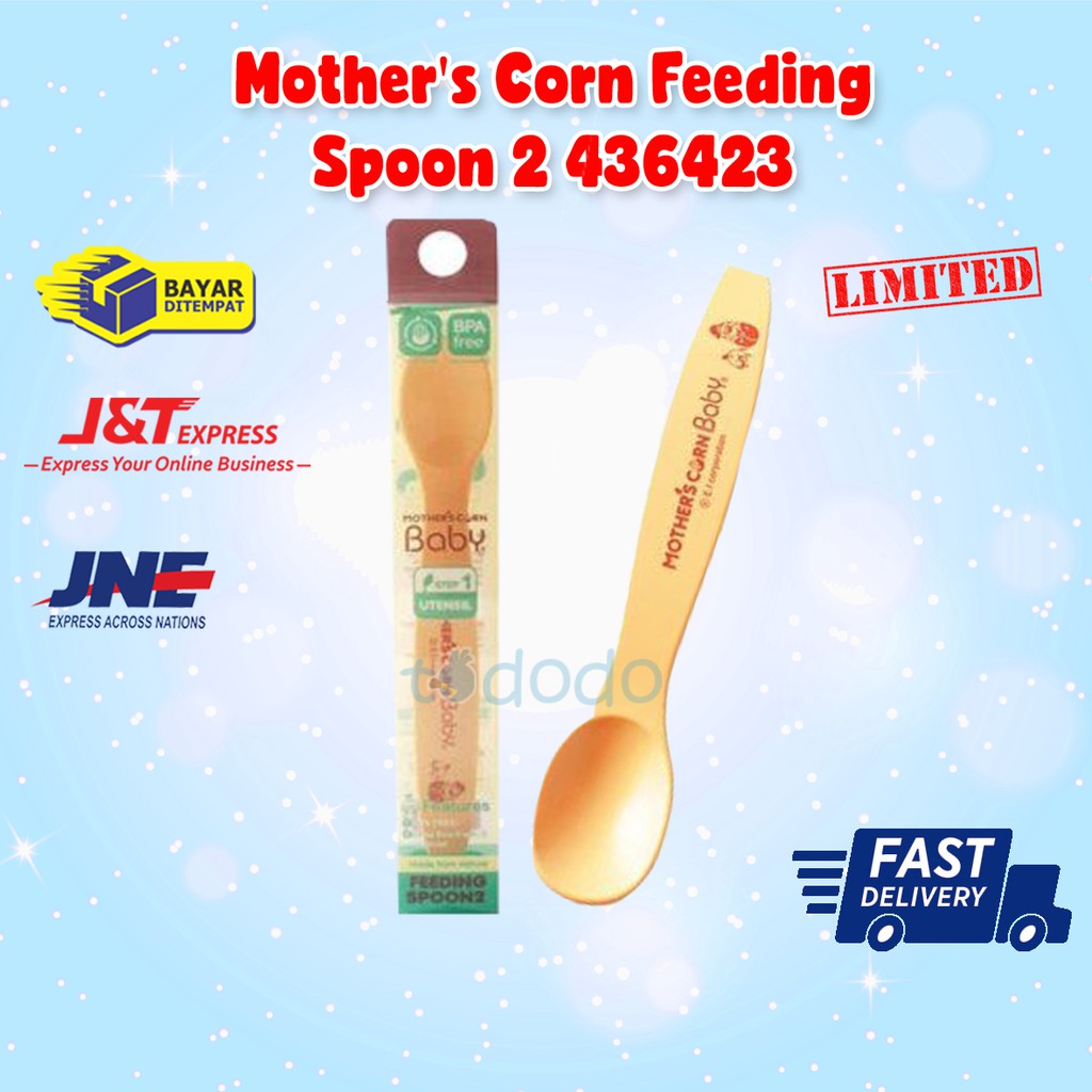 Sendok Makan Bayi Mother's Corn Feeding Spoon 2 436423