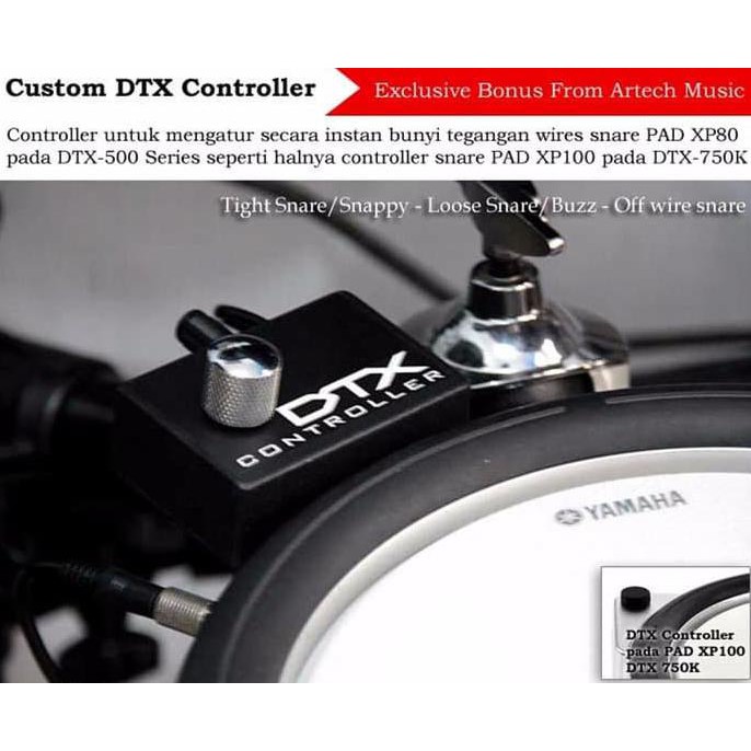 Custom Controller Untuk Pad Dtx Drum Elektrik Yamaha Seri 500 700