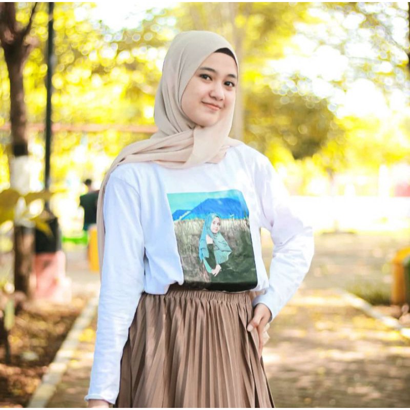 SABLON KAOS FOTO | KAOS FOTO | KAOS KEREN | tanpa minimum order