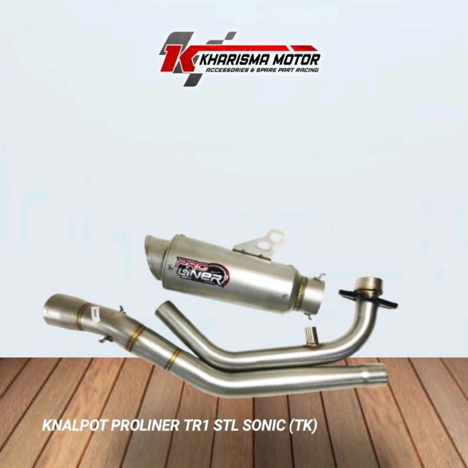 KNALPOT PROLINER TR1 STL SONIC ORIGINAL