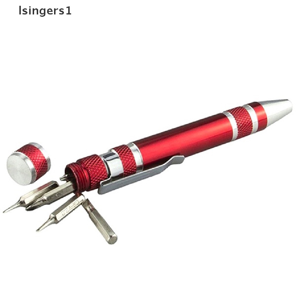 (lsingers1) 8 In 1 Pen Obeng Presisi Mini Multifungsi Untuk Reparasi