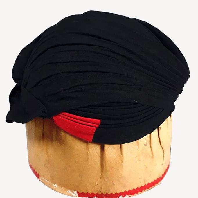 Promo Blangkon Jogja Model Kedu Jebehan Warna Hitam Bisa Dilipat