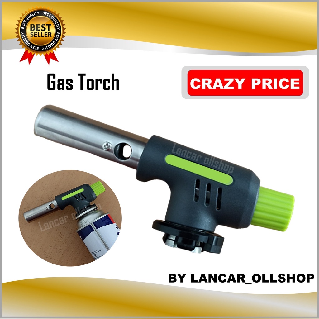 Alat Pemantik Gas Torch Kepala Flame Gun Portable Pemantik Api Hi Cook Kepala Las BBQ Panggang Murah