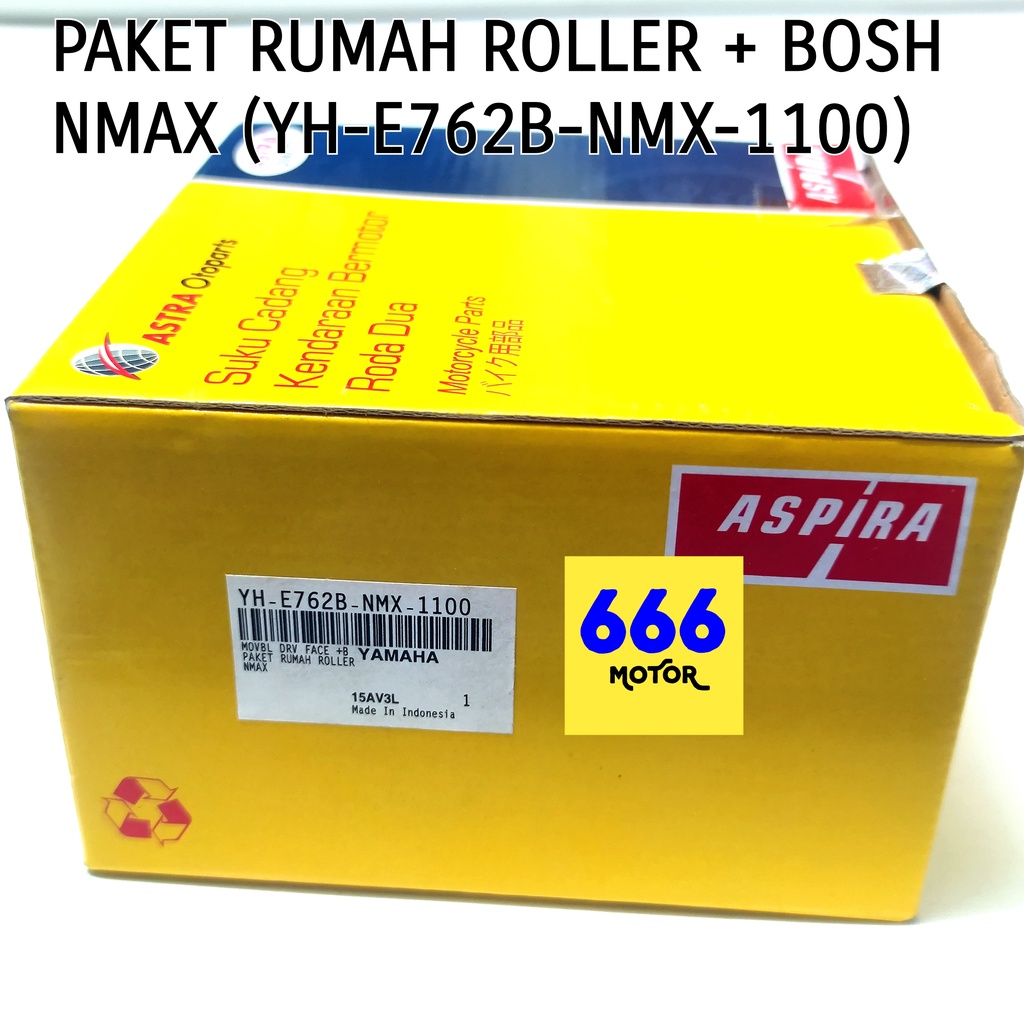 PAKET RUMAH ROLLER + BOSH NMAX (YH-E762B-NMX-1100)