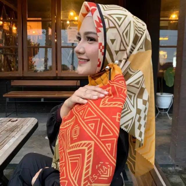 FAEYZA HIJAB DENAY KW MOTIF TERBARU