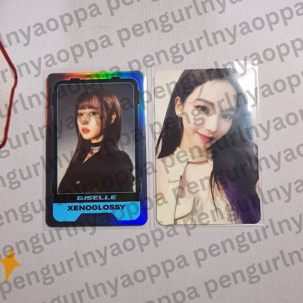 [READY] PHOTOCARD OFFICIAL KARINA GISELLE AESPA GIRLS