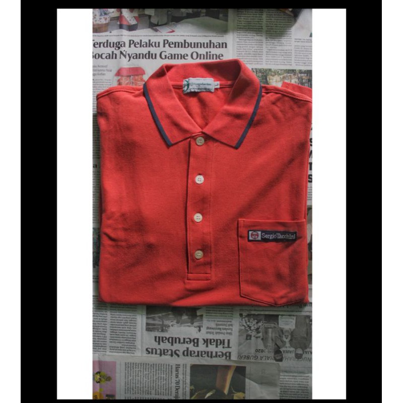 kaos second brand sergio tacchini free 1 topi rondom