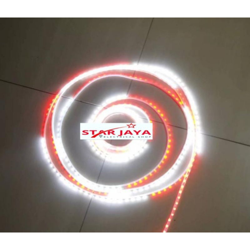 LED STRIP MERAH PUTIH AGUSTUSAN 100m free adaptor RGB 5 pcs