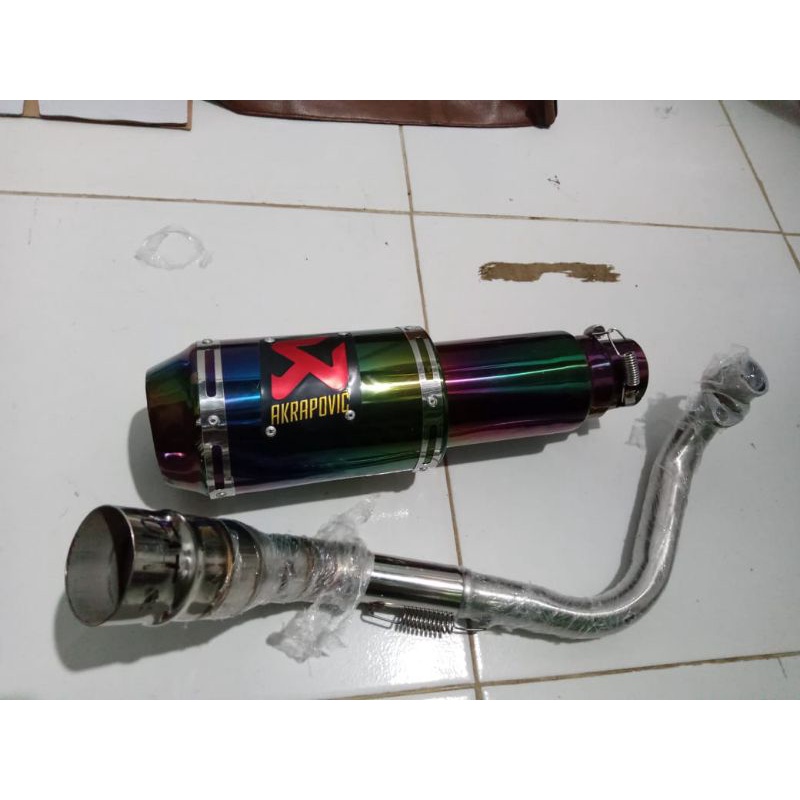 TERLARIS KNALPOT PNP NINJA, R15, VIXION, CBR 250R, CBR150R, R25, BYSON, MINERVA, TRAIL DLL