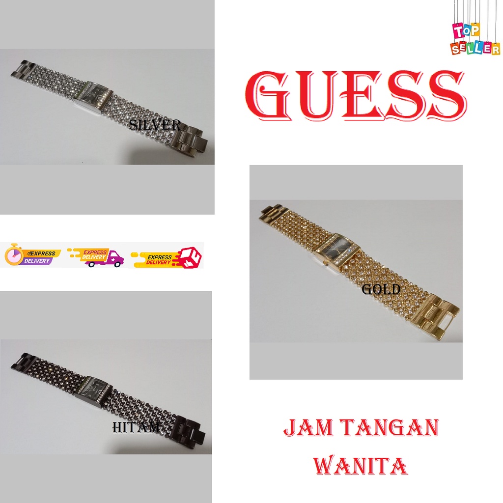 BIG SALE  Jam Tangan Wanita Analog GUESS