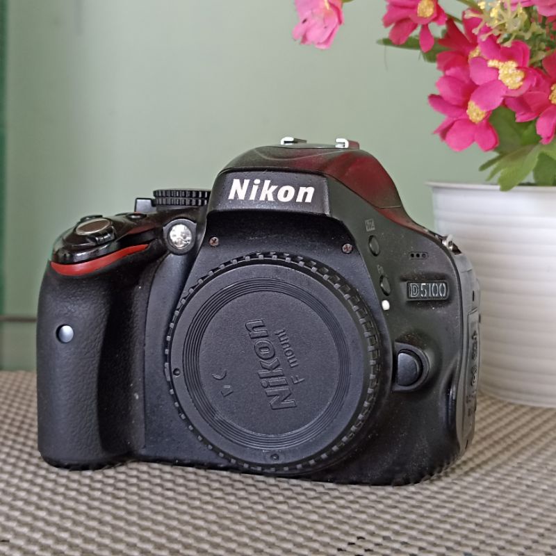 Kamera Camera NIKON D5100 Kit Second Murah dan Layar Lipat Cocok untuk Pemula Siap Pakai-Body Only vignet