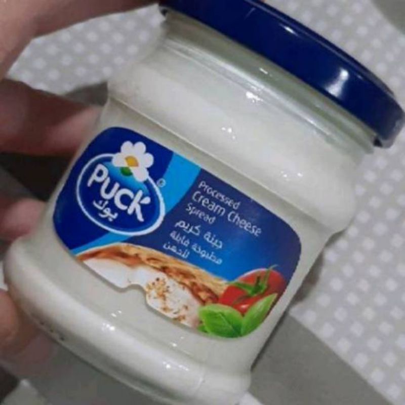 

Puck Cream Cheese Original asli saudi kemasan 140 gram Krim Keju Arab Olesan Roti dan Sarapan Pagi