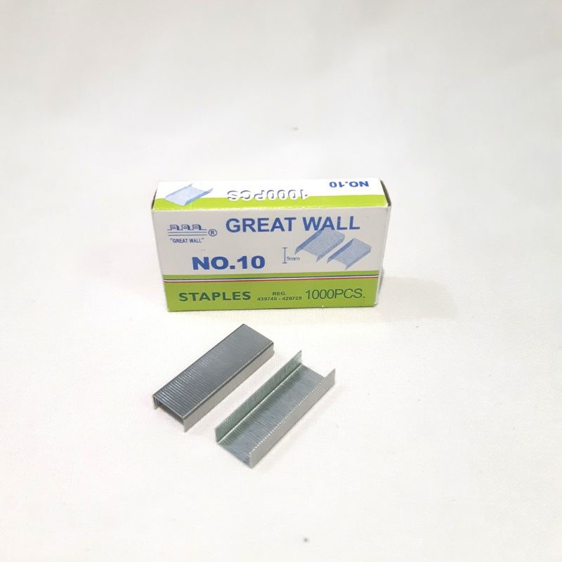 1 PAK ISI STAPLES GREAT WALL MURAH