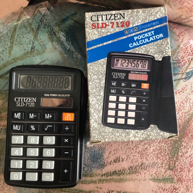 

Kalkulator citizen 7120