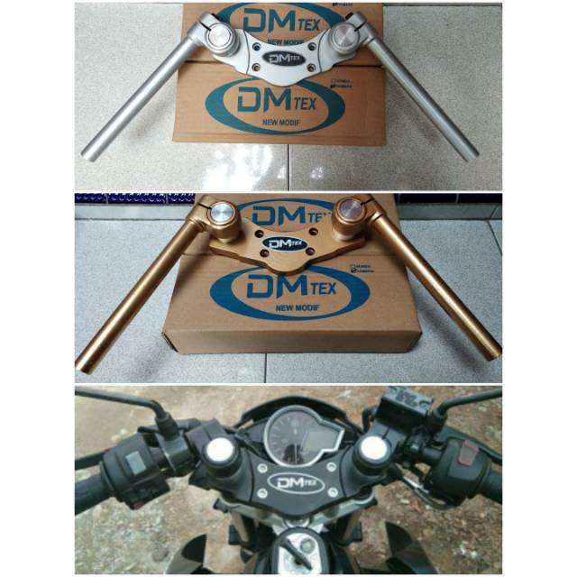 Stang jepit plus dudukan VIXION NEW OLD dan VIXION R