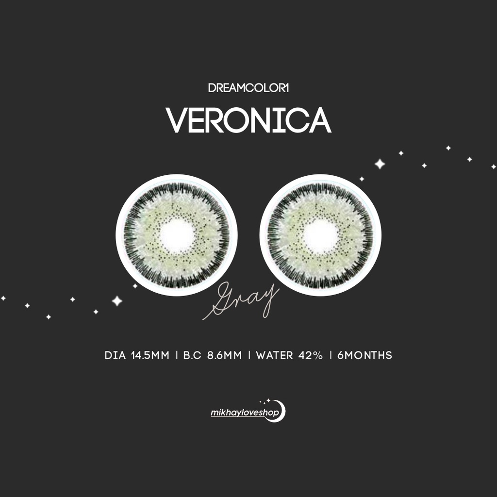 Softlens Veronica Gray (Grey) | Dreamcolor1 [Mikhayloveshop]