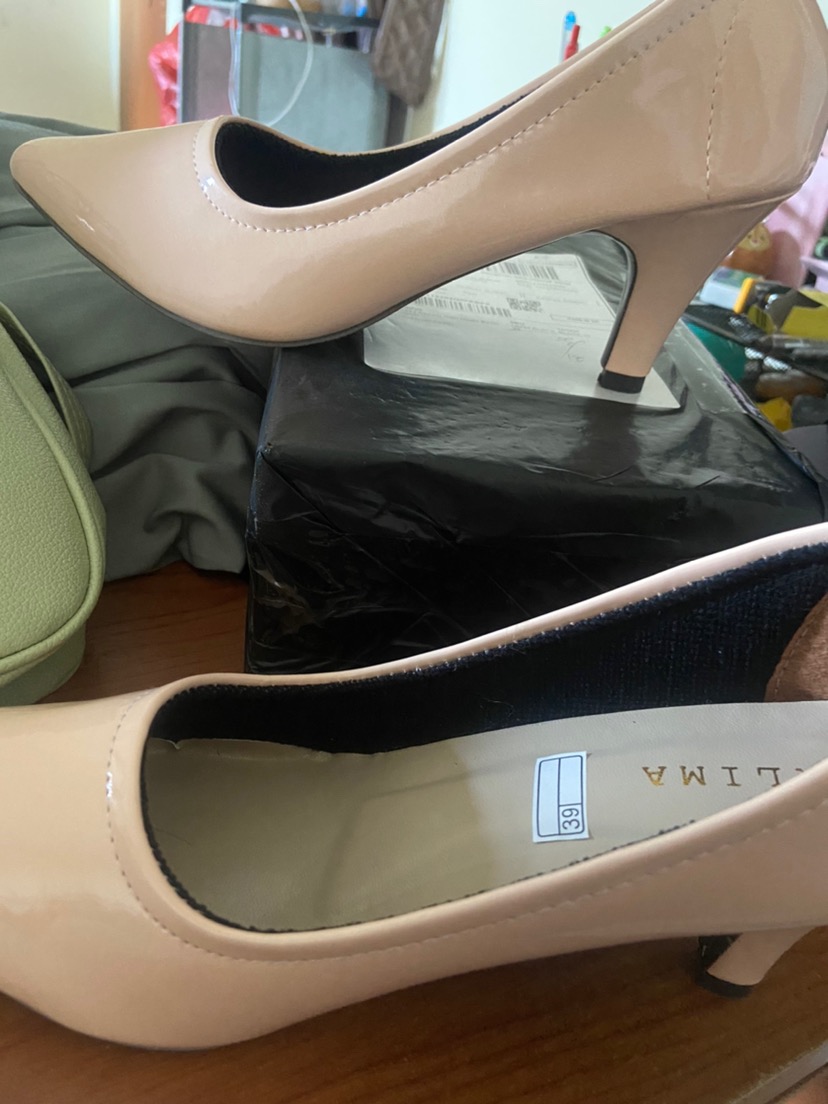 Zufar - Jane Glossy Pentopel Wanita / Sepatu Wanita / Sepatu Kerja Wanita/everlasting Heels