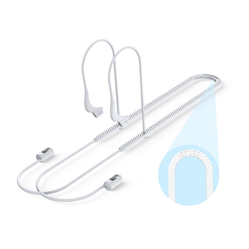 Btsg Silica Hanging Neck Rope Soft Lanyard Untuk Air Pods Pro1.2 /3 Earset Skinfriendly