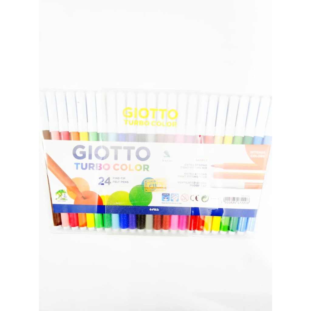 SPIDOL WARNA / GIOTTO TURBO COLOR W/ WALLET 24 COLOR