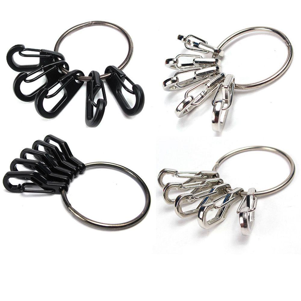 Pineapple 4/5pcs Keyring Buckle New Spring Hook Carabiner Keys Clip