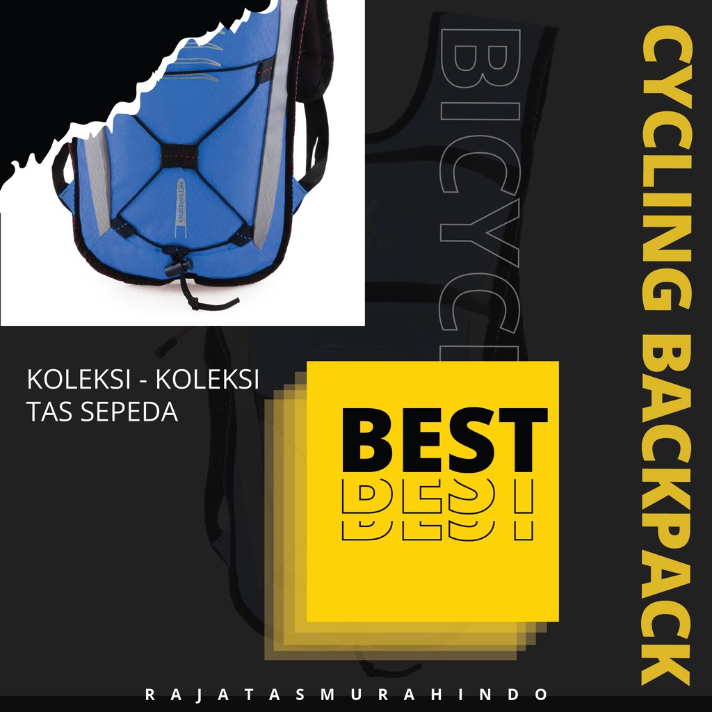 Tas Sepeda Gear Bag - Backpack Tas Running Fausto Tas Walker Tas Sepeda