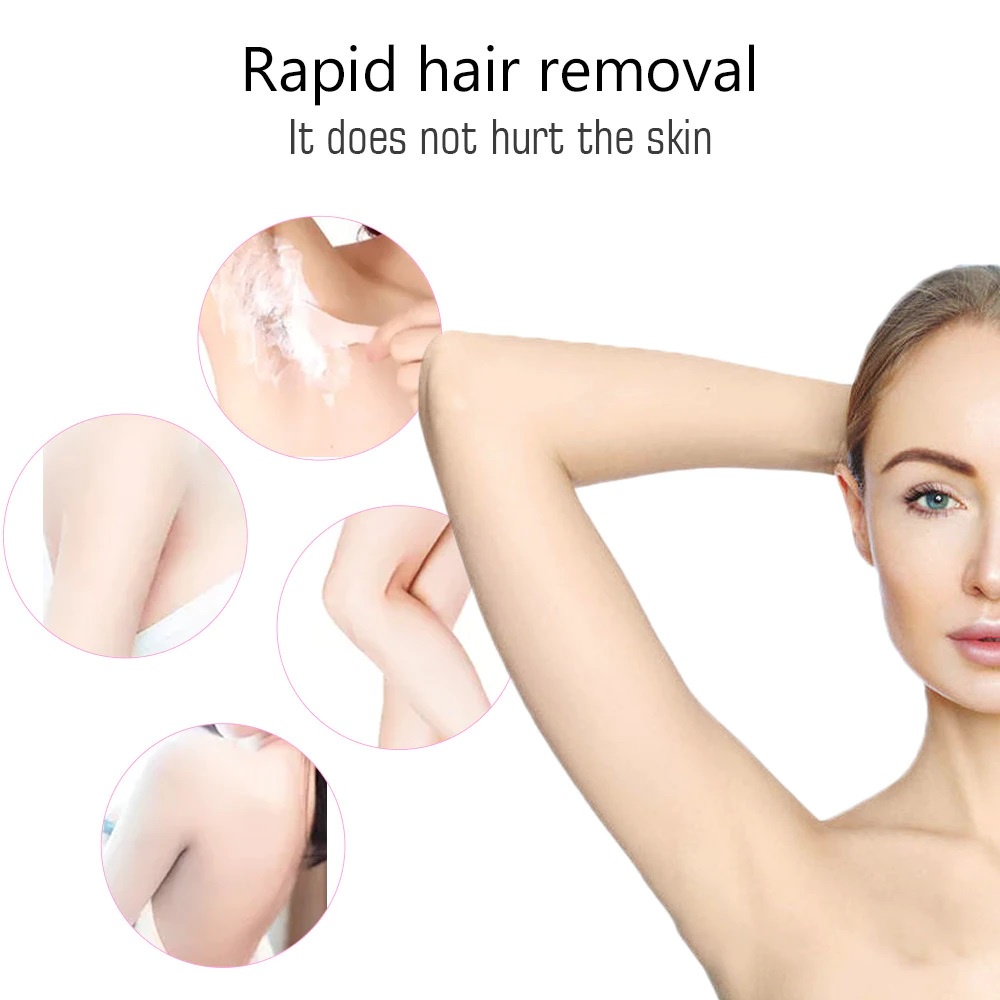 ( COD ) Senana Hair Removal Krim Pencabut Bulu Ketiak Kaki Tangan dan Bulu Kemaluan Permanen