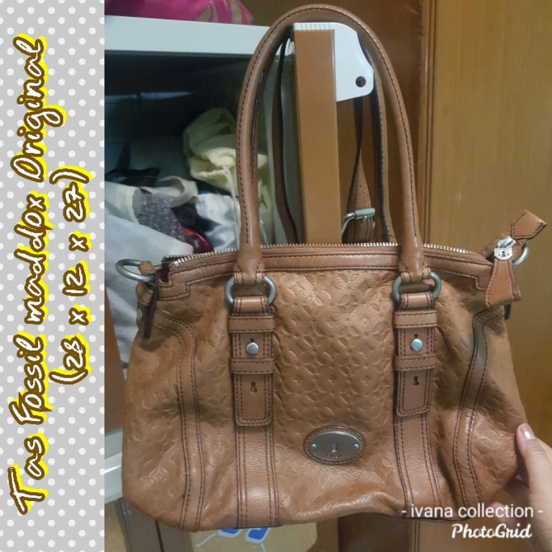 [Preloved] Tas Fossil Maddox Original 100% Authentic